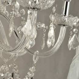 Modern kortárs egyebek a Crystal Glass csillárhoz
