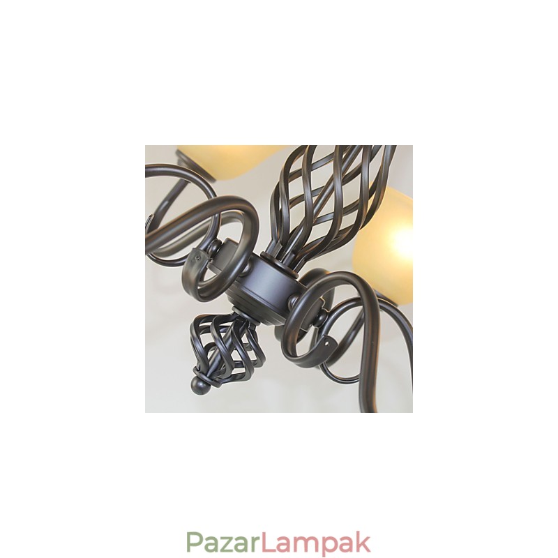Hagyományos klasszikus rusztikus Lodge Vintage Retro Country Egyéb jellemzők mini stílusú tervezőknek Fém csillár