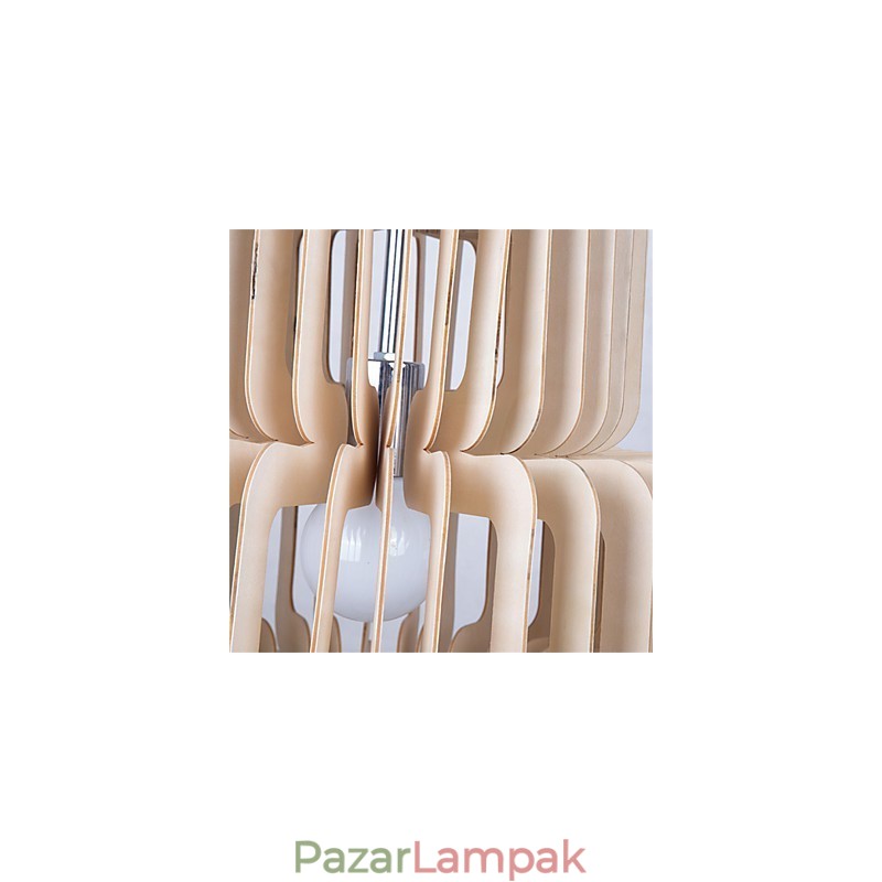 Vintage háromrétegű tortafa csillár
