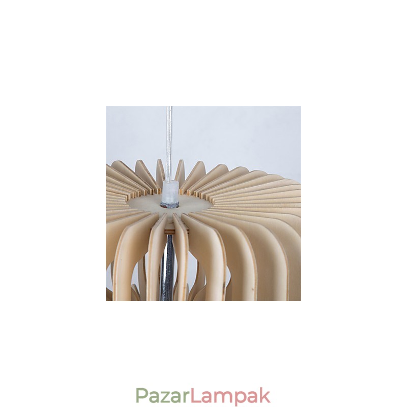 Vintage háromrétegű tortafa csillár
