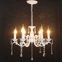 Csillár Modern Crystal Mini Candle stílusú vas lámpa lámpák