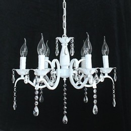 Csillár Modern Crystal Mini Candle stílusú vas lámpa lámpák