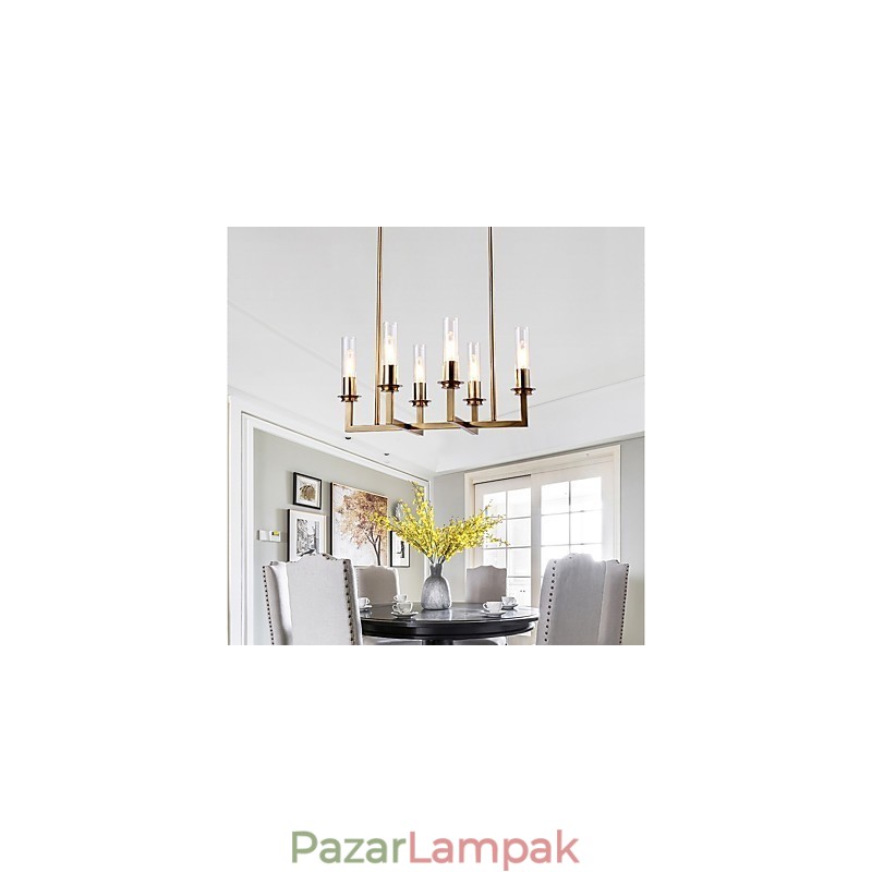 Modern minimalista csillár