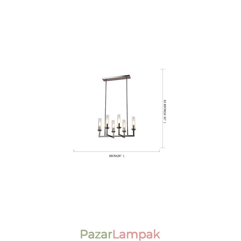 Modern minimalista csillár