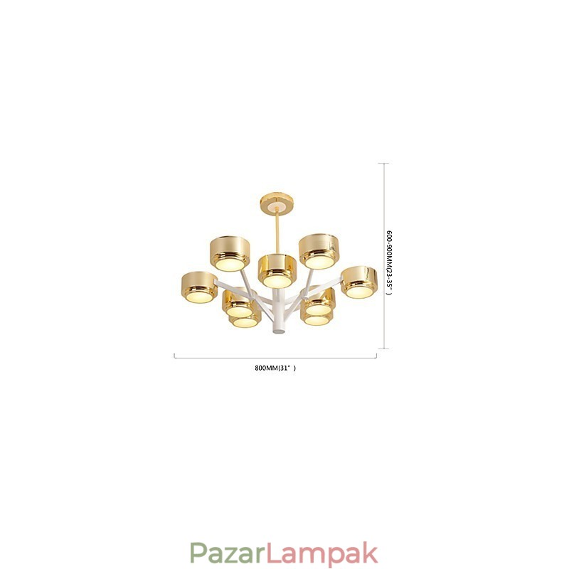 Személyiség Modern minimalista csillár mennyezeti lámpa