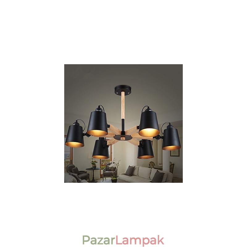Csillár Mini stílusú modern kortárs fém