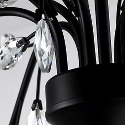 12 fényű kristálycsillár Modern, kortárs, hagyományos klasszikus, szüreti retro country festmény funkció