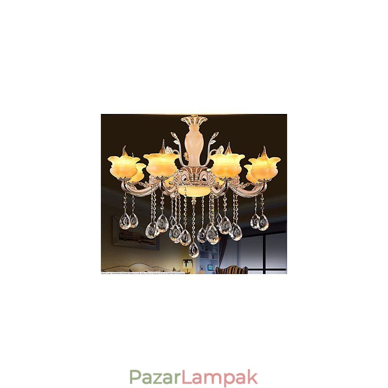 Jade Crystal függőlámpa