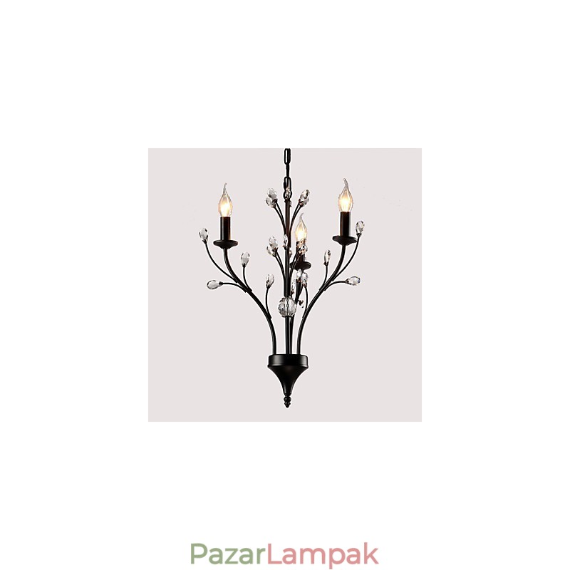 Modern, kortárs, hagyományos, klasszikus rusztikus páholy Vintage retro lámpás Country Globe festés kristálycsillárhoz