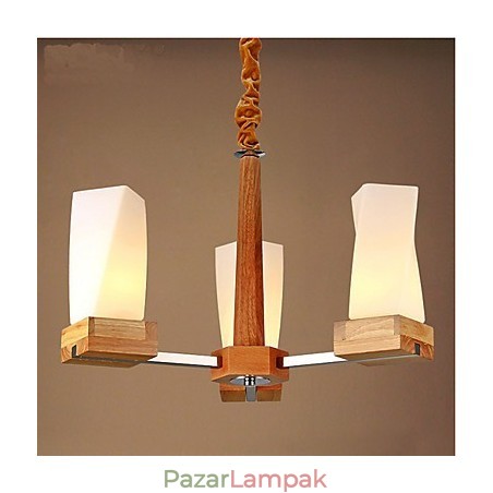Simple Art világítás Tömör fa Creative Iiving Mennyezeti lámpa Simple Art világítás Tömör fa Creative Iiving Mennyezeti lámpa