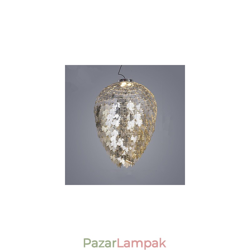 Hagyományos klasszikus lámpás galvanizált funkció a mini stílusú fémcsillárhoz