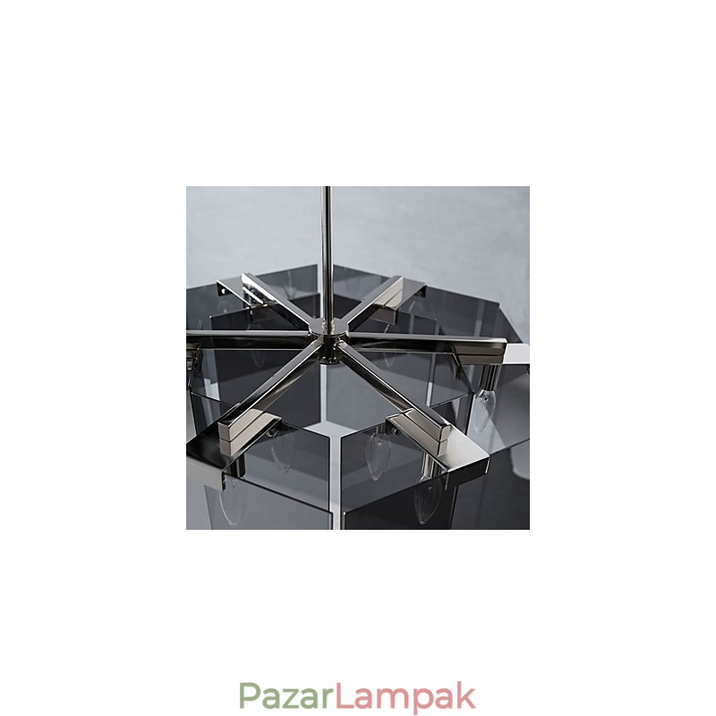 Rusztikus páholyfestési funkció tervezőknek Fém beltéri 6 izzós csillár