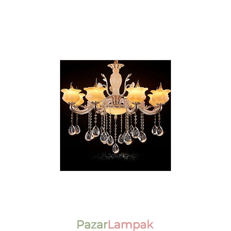 Jade Crystal függőlámpa