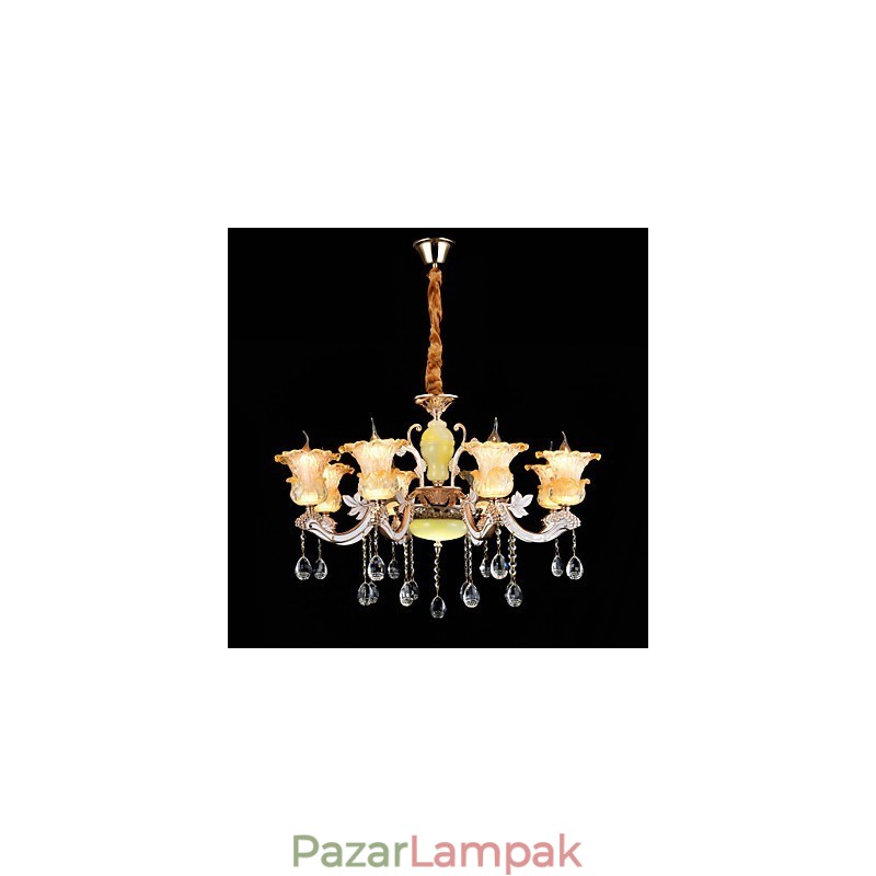 Modern, kortárs, hagyományos klasszikus cinkötvözet funkció a kristály mini stílusú fém függőlámpához