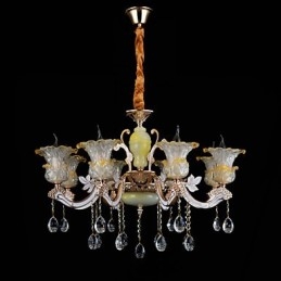 Modern, kortárs, hagyományos klasszikus cinkötvözet funkció a kristály mini stílusú fém függőlámpához