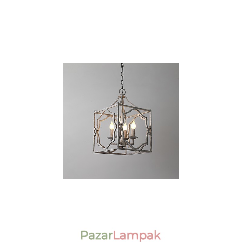 Vintage fém amerikai ipari loft festés színes európai csillár lámpa a beltéri dekoráció függőlámpa