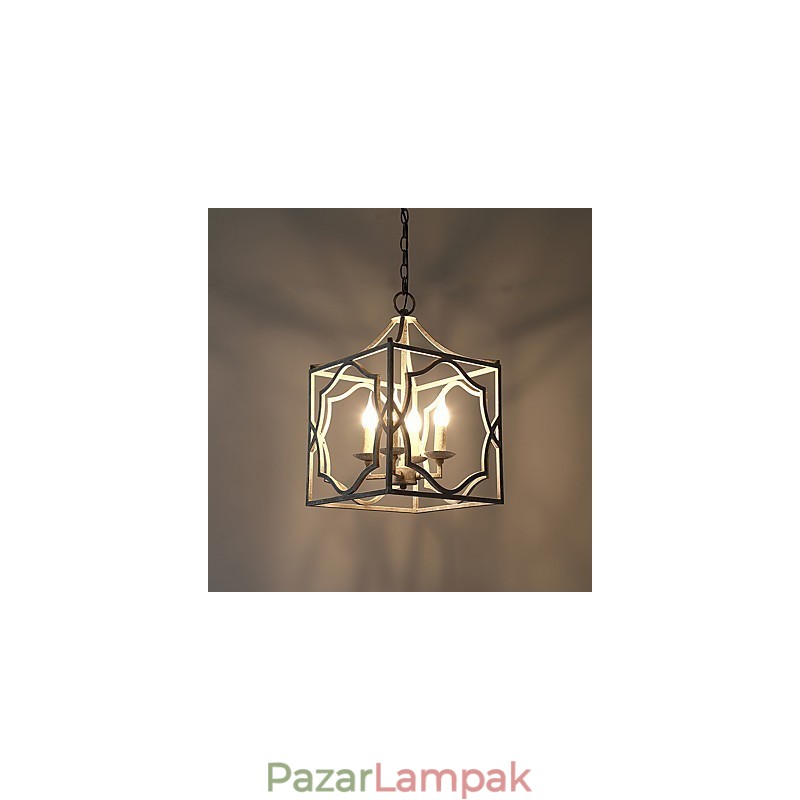 Vintage fém amerikai ipari loft festés színes európai csillár lámpa a beltéri dekoráció függőlámpa