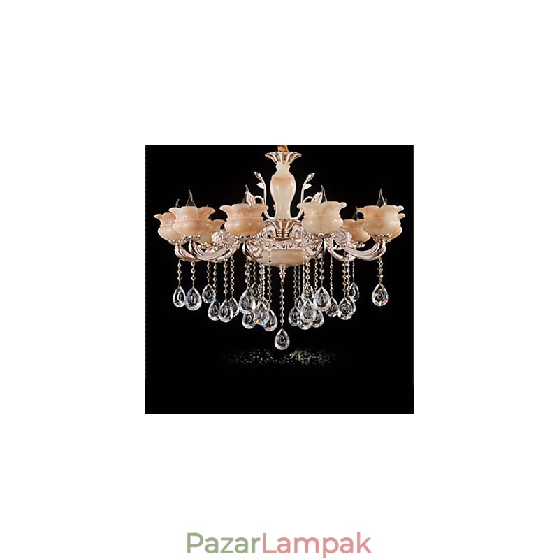 Jade Crystal függőlámpa