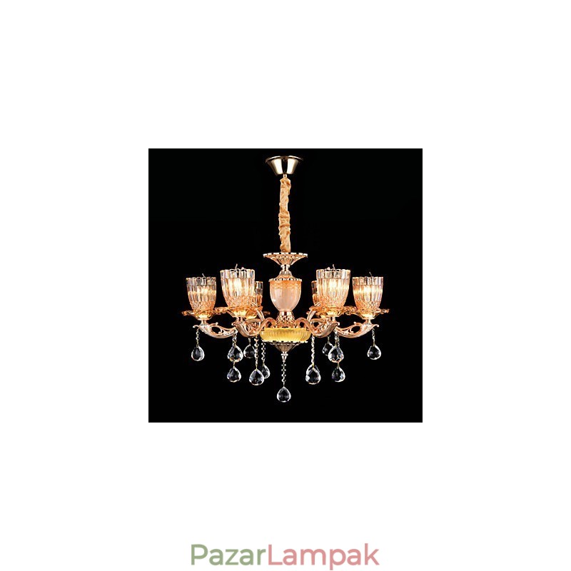 Modern, kortárs, hagyományos klasszikus cinkötvözet funkció a kristály mini stílusú fém függőlámpához