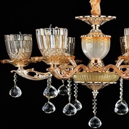 Modern, kortárs, hagyományos klasszikus cinkötvözet funkció a kristály mini stílusú fém függőlámpához