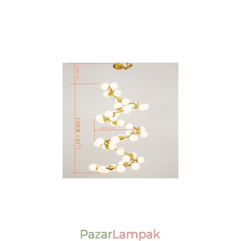 Személyre szabott Art csillár lámpák