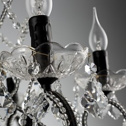 8 Lights Crystal csillár Modern, modern, hagyományos, klasszikus, rusztikus páholy Vintage retro