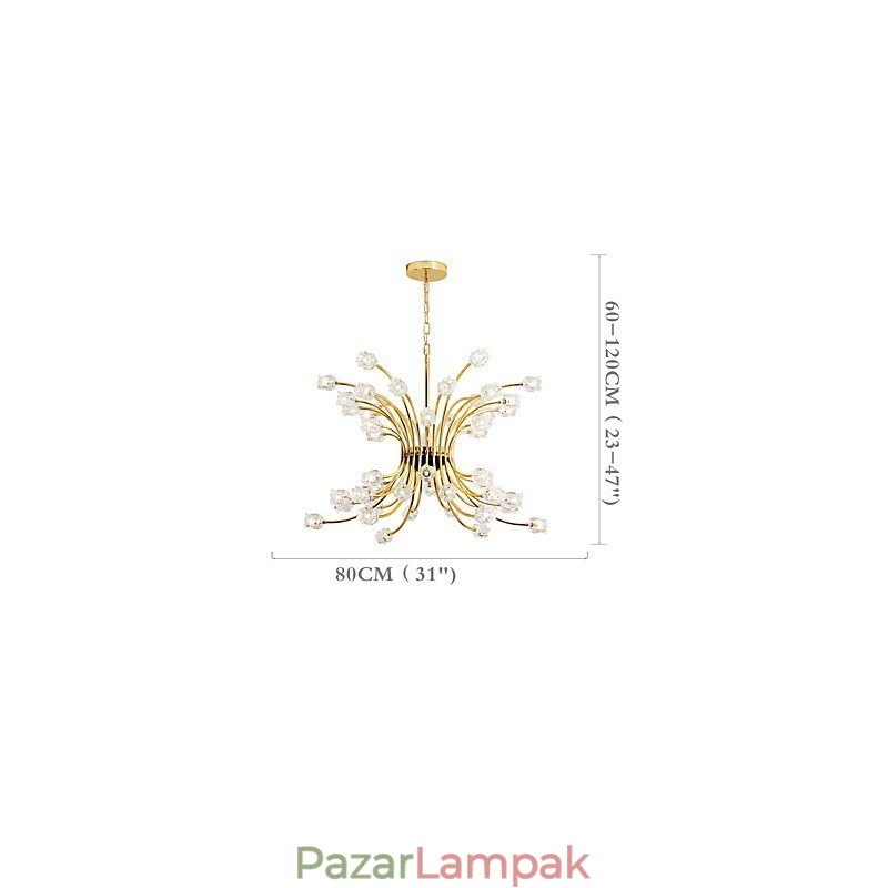 Személyiség modern minimalista csillár mennyezeti lámpa C