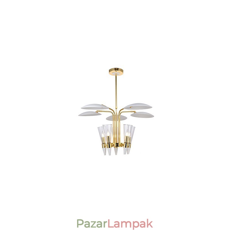 Személyre szabott, állítható irányú Art csillár lámpacsillár