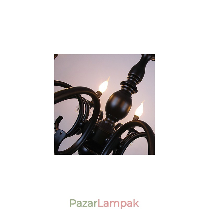Európai stílusú kristály gyertya lámpa lámpa ruházati bolt Lámpák és lámpák dekorációs projekt Droplight
