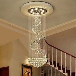 Modern kristály mennyezeti csillár lámpák beltéri függőlámpák deco világítótestek