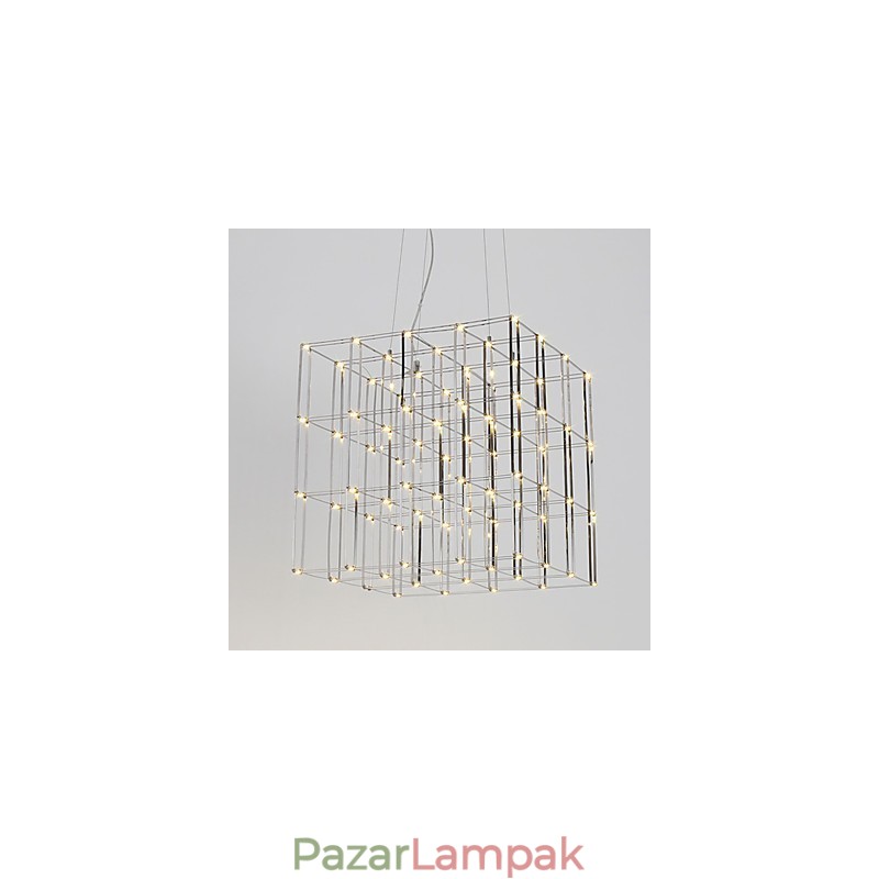 Modern csillárfény rozsdamentes acél lámpa padlásvilágítás