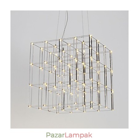 Modern csillárfény rozsdamentes acél lámpa padlásvilágítás