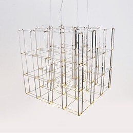 Modern csillárfény rozsdamentes acél lámpa padlásvilágítás