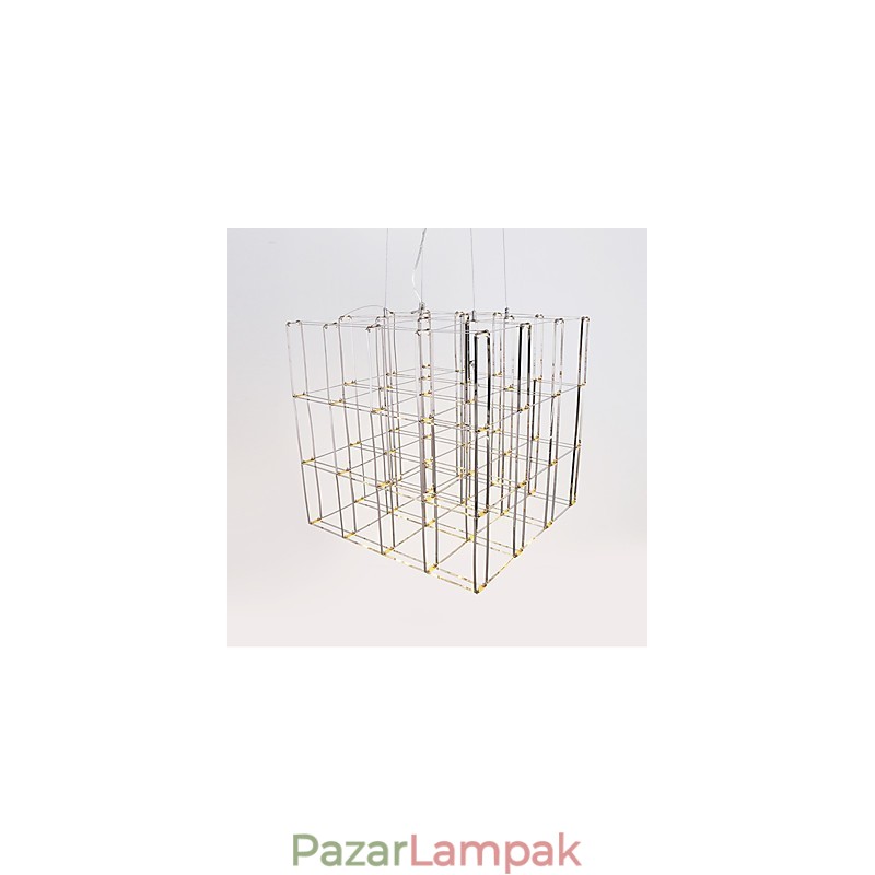 Modern csillárfény rozsdamentes acél lámpa padlásvilágítás