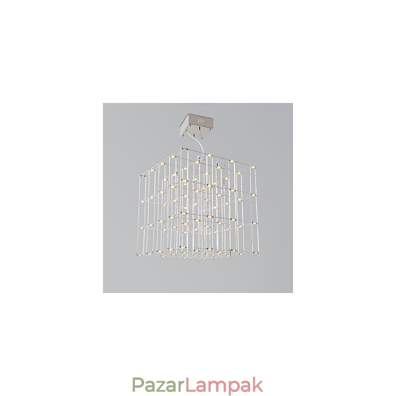 Modern csillárfény rozsdamentes acél lámpa padlásvilágítás