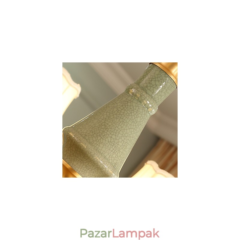 Minden réz csillár Jade dekoratív csillár KP8