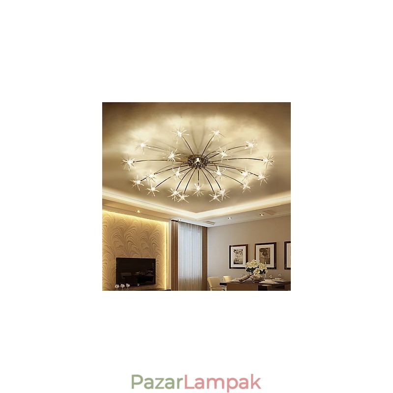 Modern, modern króm funkció mini stílusú tervezőknek Fém gyerekcsillár