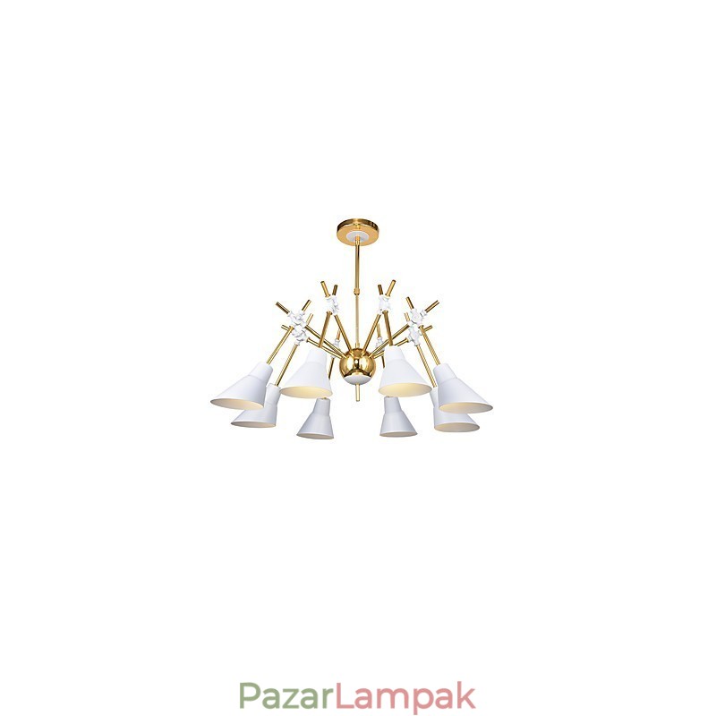 Személyre szabott, állítható irányú Art csillár lámpa csillár N