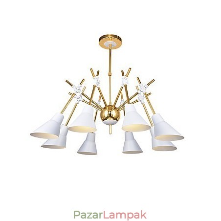 Személyre szabott, állítható irányú Art csillár lámpa csillár N Személyre szabott, állítható irányú Art csillár lámpa csillár N