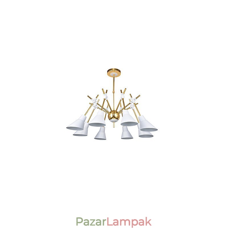 Személyre szabott, állítható irányú Art csillár lámpa csillár N