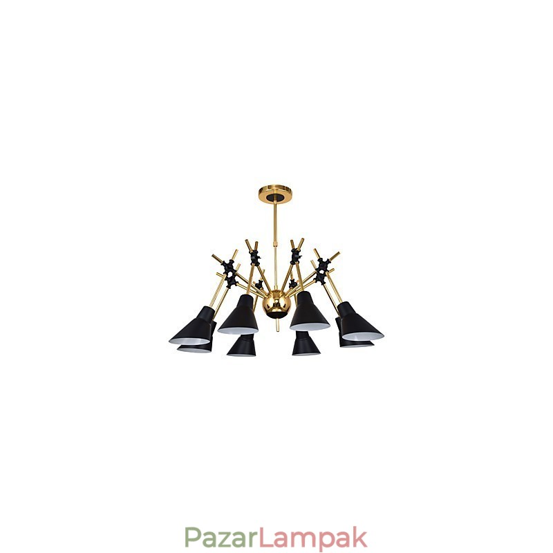 Személyre szabott, állítható irányú Art csillár lámpa csillár N