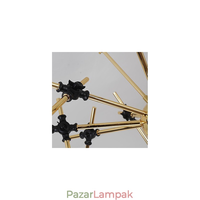 Személyre szabott, állítható irányú Art csillár lámpa csillár N