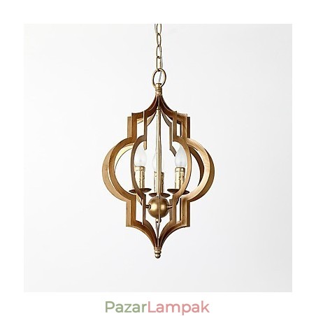 Vintage fém amerikai ipari loft festés színes európai csillár lámpa a beltéri dekoráció függőlámpa