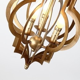 Vintage fém amerikai ipari loft festés színes európai csillár lámpa a beltéri dekoráció függőlámpa