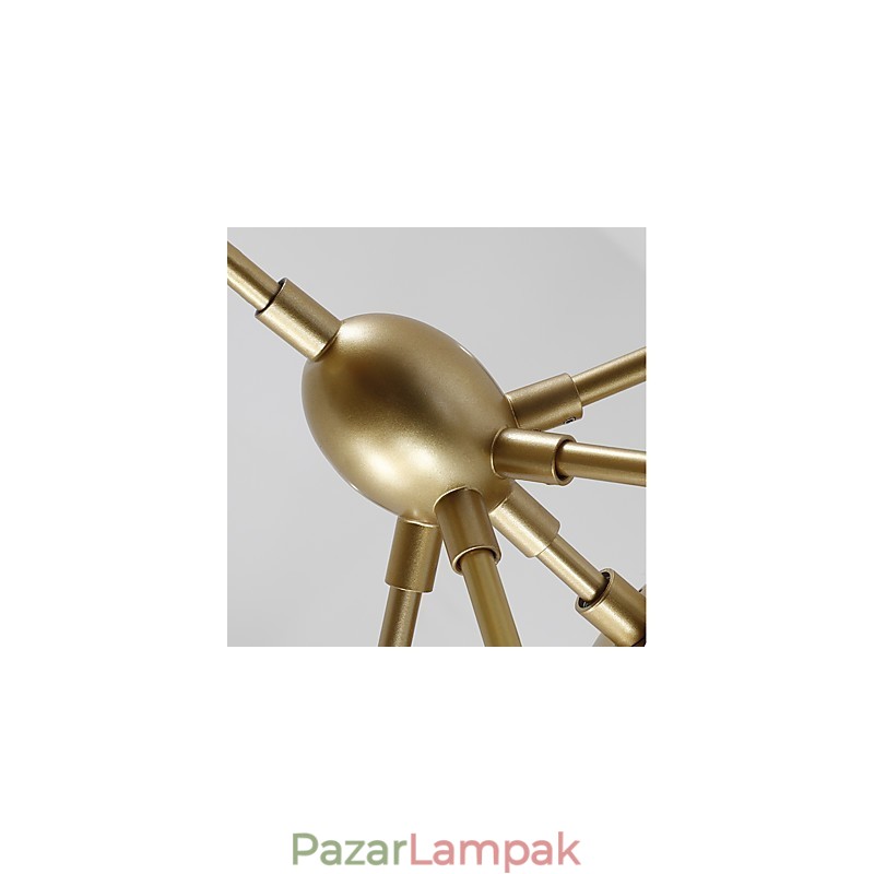 Twenty_one Light posztmodern európai stílusú Modo fém üveg függőlámpa az előcsarnok díszítése ipari csillár lámpa