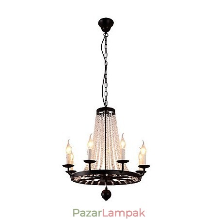 8 fényű csillár modern kortárs hagyományos klasszikus rusztikus páholy szüreti retro lámpás dob ország sziget földgömb tál