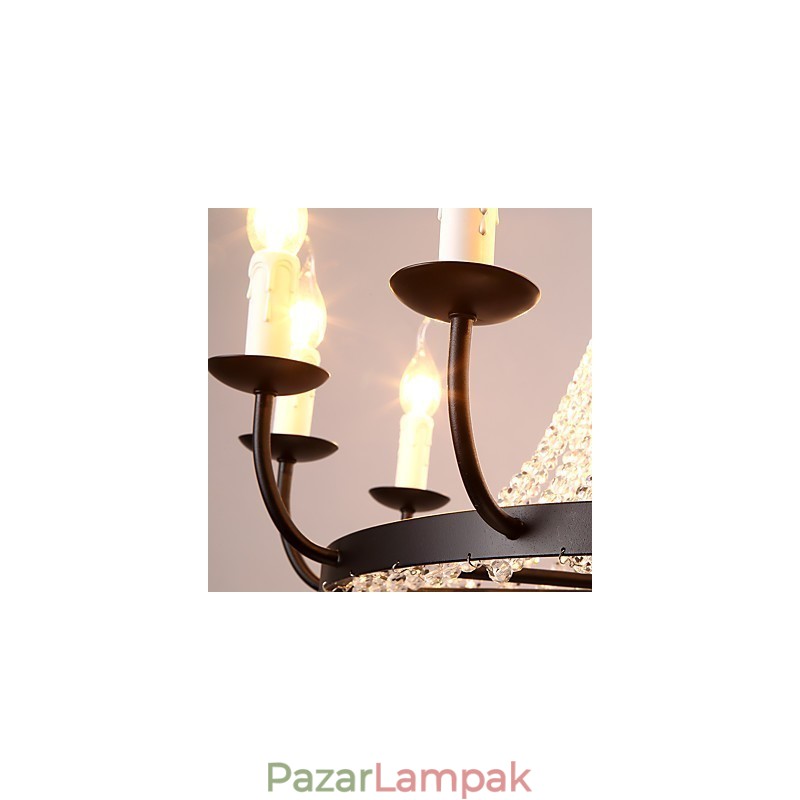 8 fényű csillár modern kortárs hagyományos klasszikus rusztikus páholy szüreti retro lámpás dob ország sziget földgömb tál