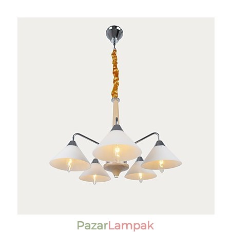 5 Világos Modern kortárs csillár