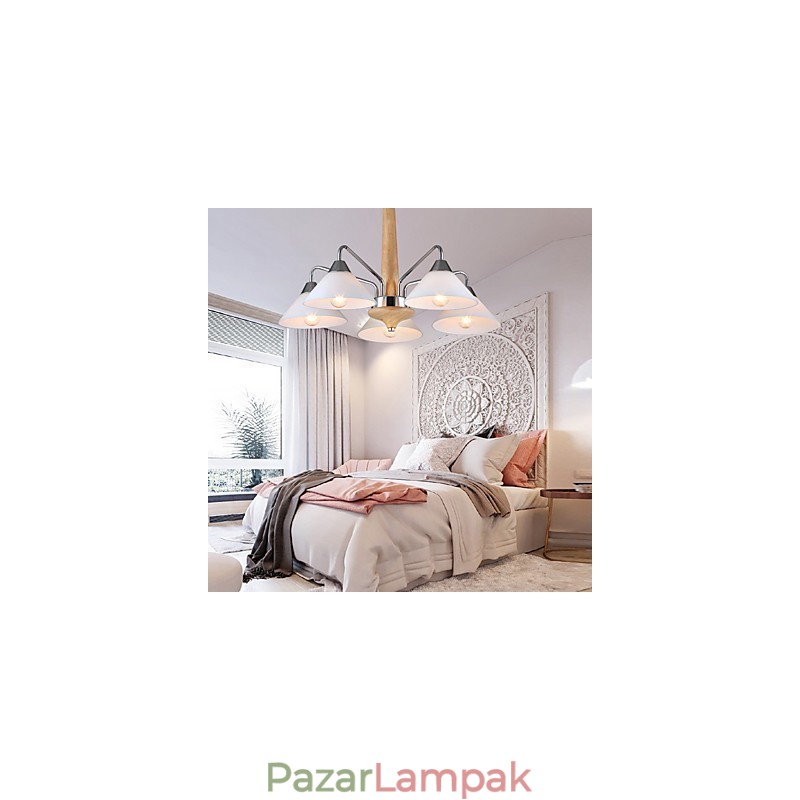 5 Világos Modern kortárs csillár