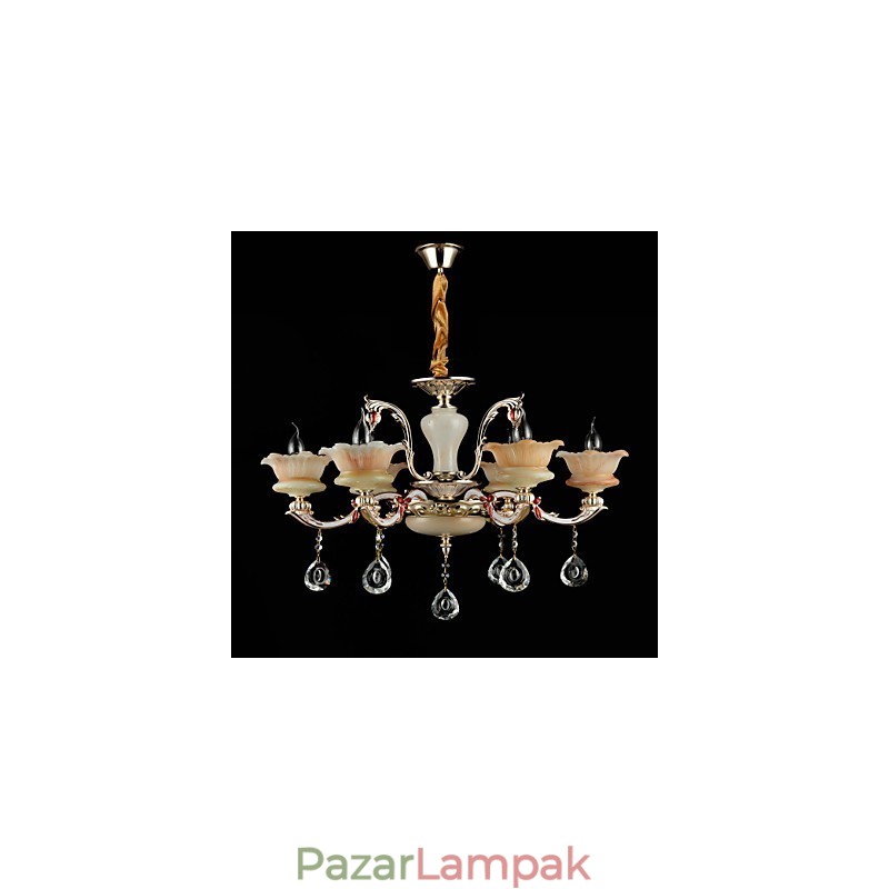 Modern, modern, hagyományos, klasszikus cinkötvözet funkció a kristály mini stílusú fém függőlámpához